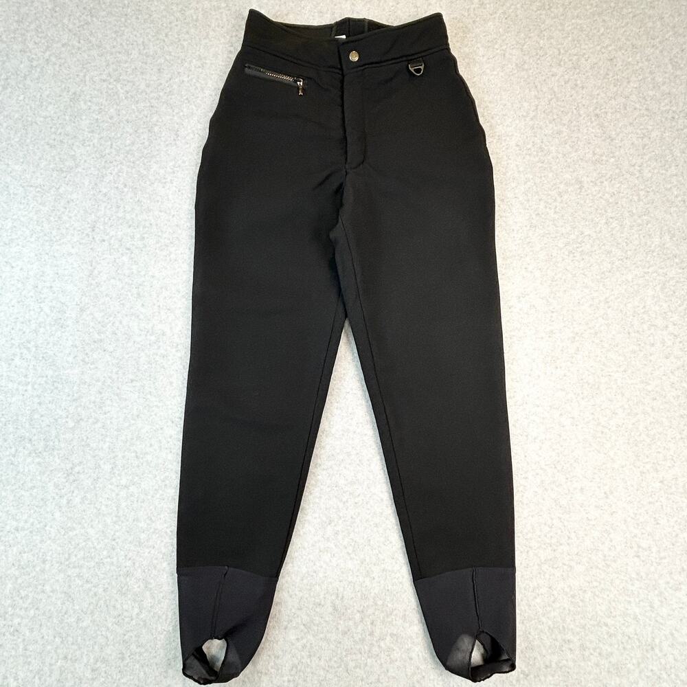 Vtg Eddie Bauer Stirrup Ski Pants Womens 6 Wool Blend Schoeller Skifans USA Made